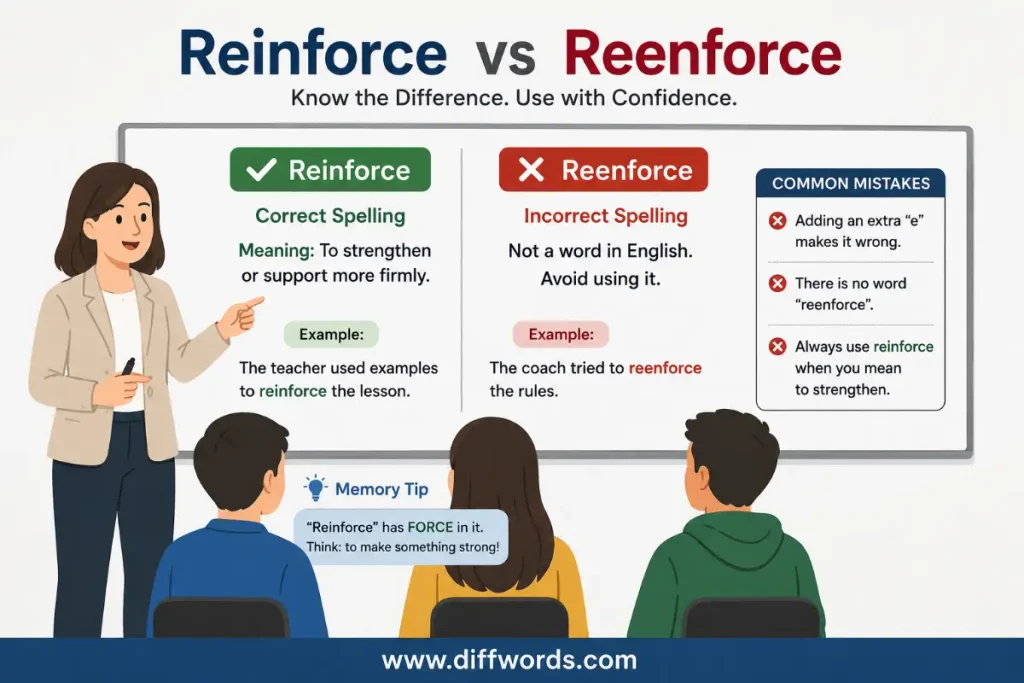 mistakes with reinforce