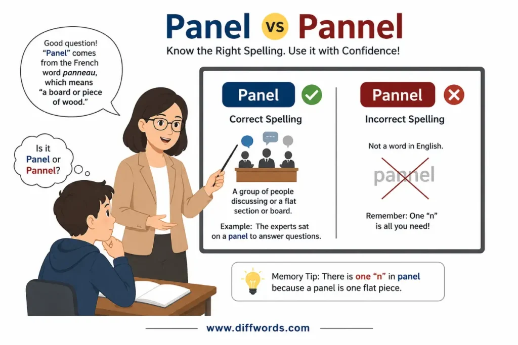 panel come from