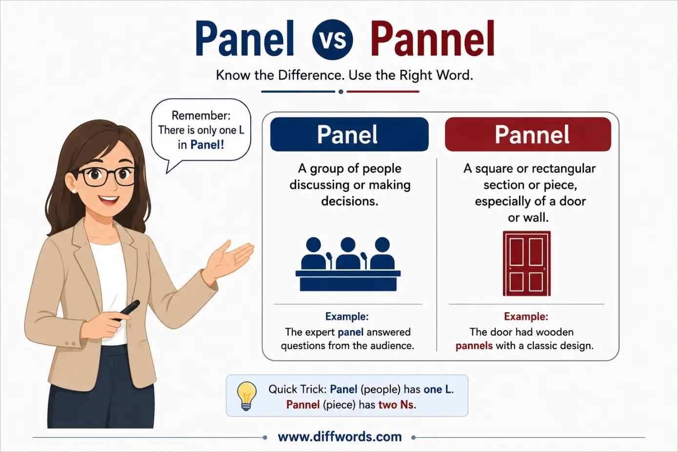Panel vs Pannel