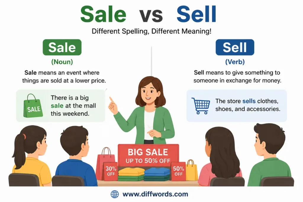 Sale meaning a discounted shopping 